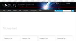 Desktop Screenshot of engels.eu